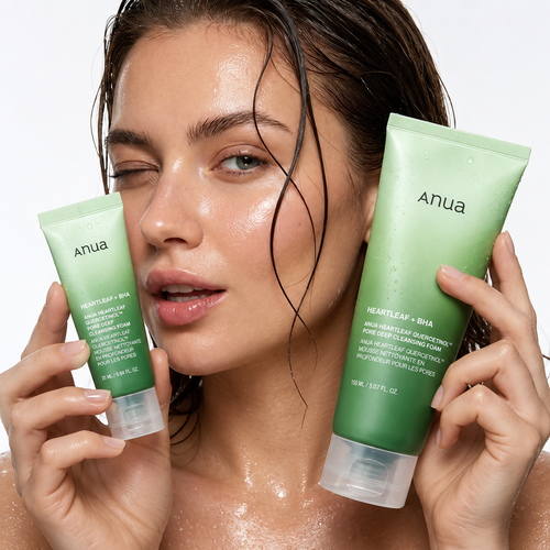 Anua Heartleaf Quercetinol Deep Cleansing Foam