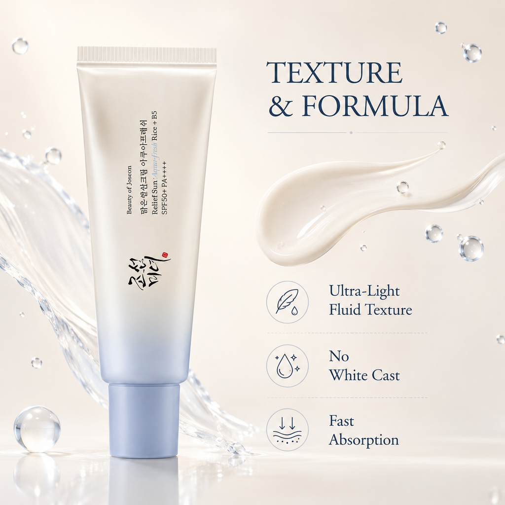 Beauty of Joseon Sunscreen - Relief Sun Aqua-Fresh : Rice + B5 (SPF50+ PA++++)