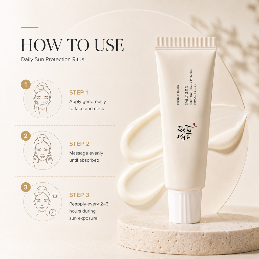 Beauty of Joseon Sunscreen - Relief Sun : Rice + Probiotics (SPF50+ PA++++)
