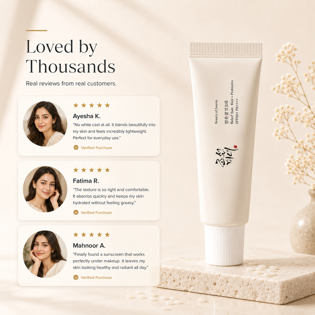 Beauty of Joseon Sunscreen - Relief Sun : Rice + Probiotics (SPF50+ PA++++)