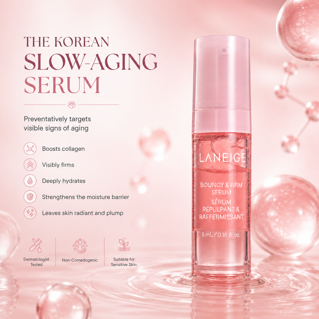 LANEIGE Bouncy & Firm Serum - Visibly Firm & Plump