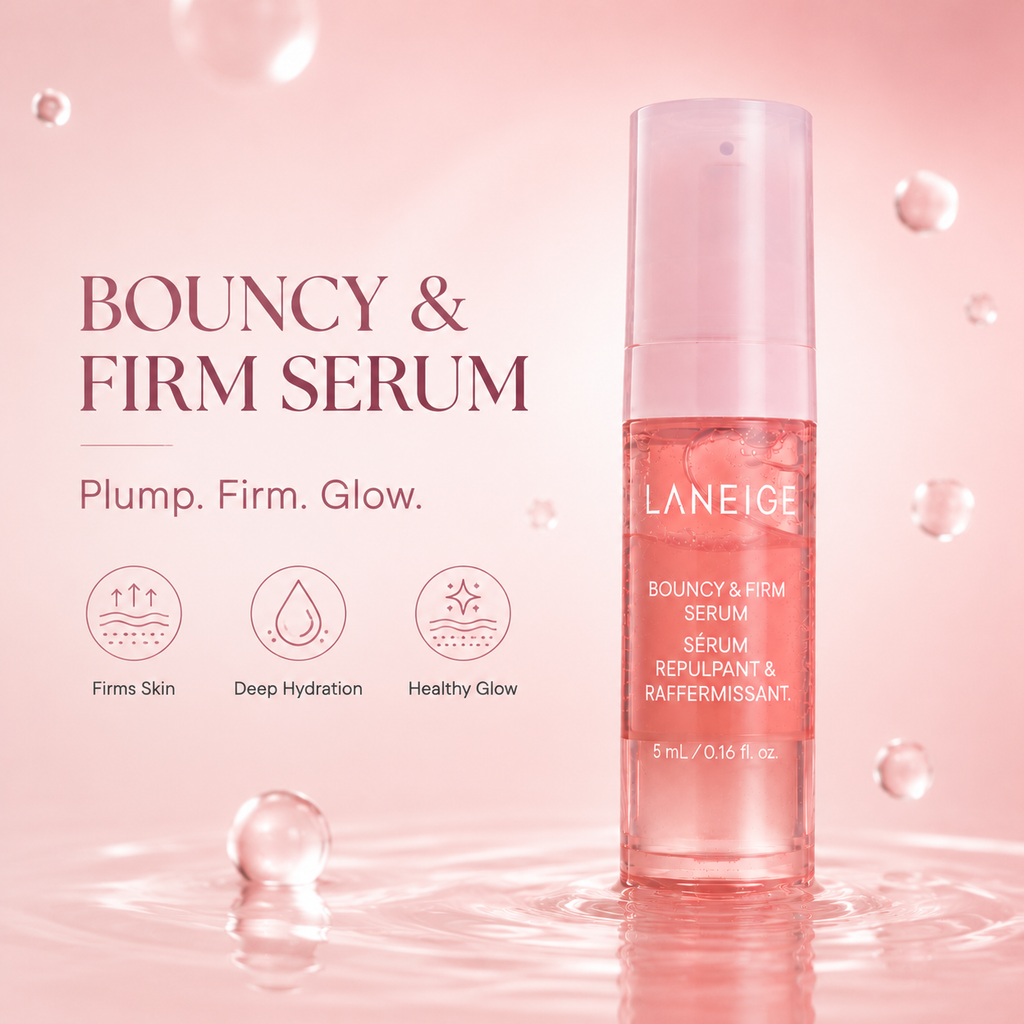 LANEIGE Bouncy & Firm Serum - Visibly Firm & Plump
