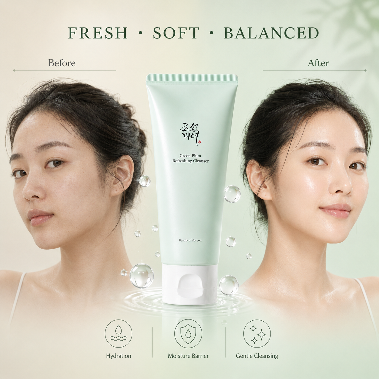 Beauty of Joseon - Green Plum Refreshing Cleanser